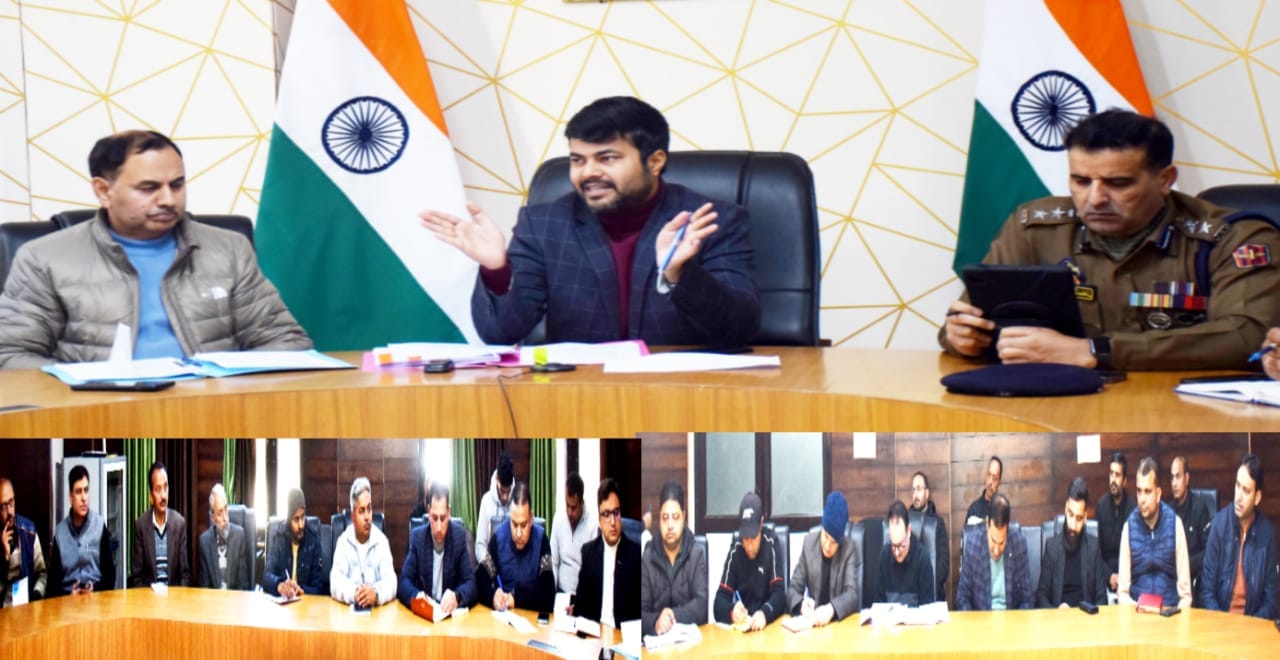 DC Kishtwar finalises arrangements for JKSSB Panchayat Secretary Examinations