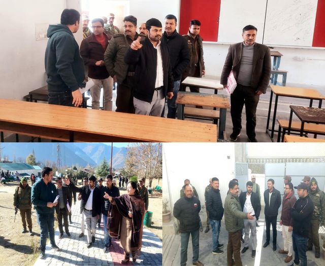 DC Kishtwar Inspects Designated Exam Centres