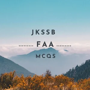 Partnership Accounts MCQ | JKSSB FAA MCQS
